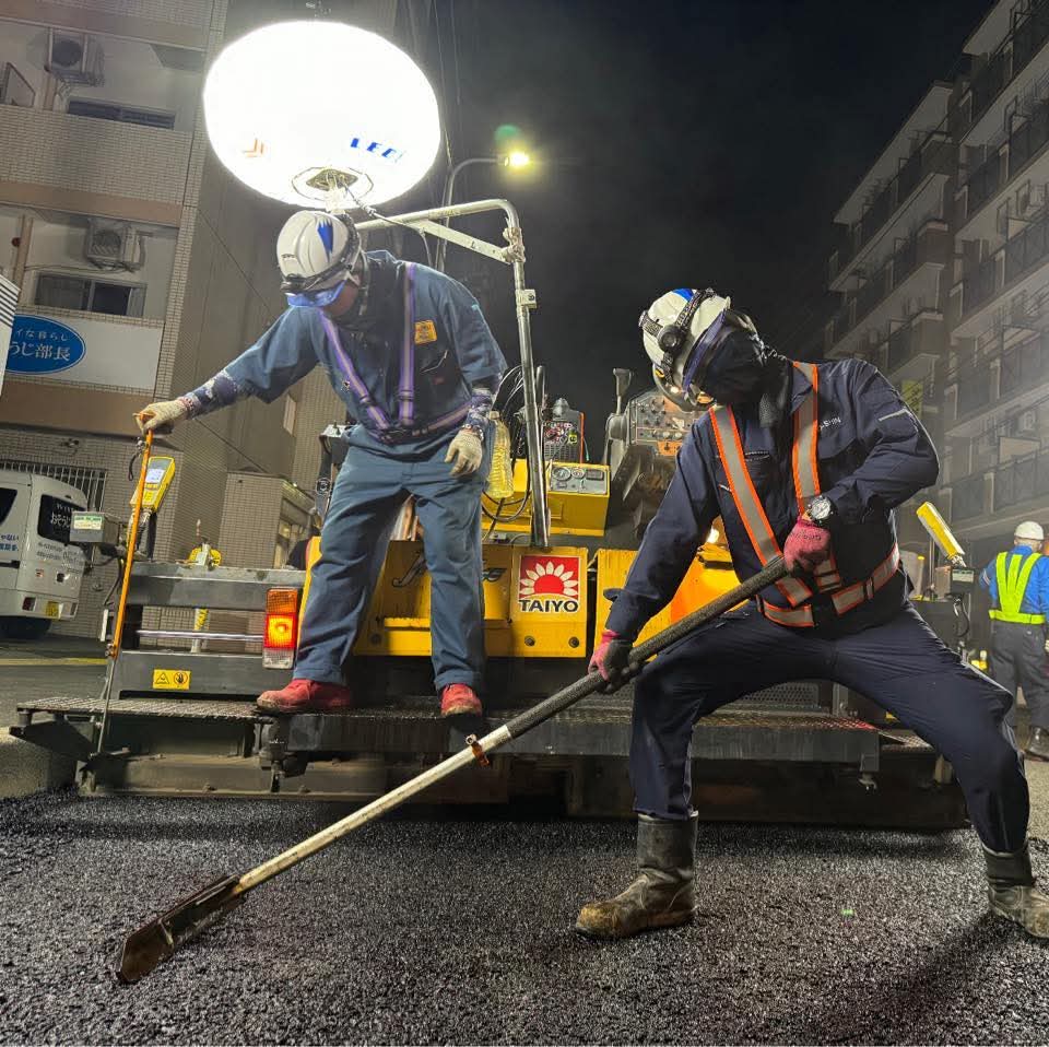 Home Square Asphalt construction site